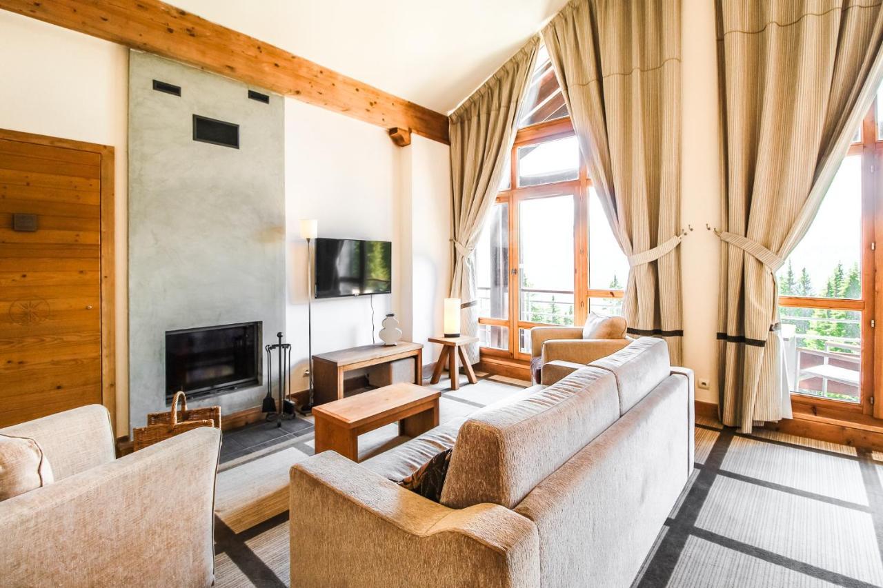 Private Penthouse 2-Bed Apartment, Ski In And Out In 5* Flaine Residence Exterior foto
